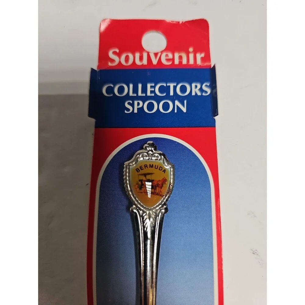 Rare Vintage Bermuda Collectible Spoon In Original Package  Made in USA